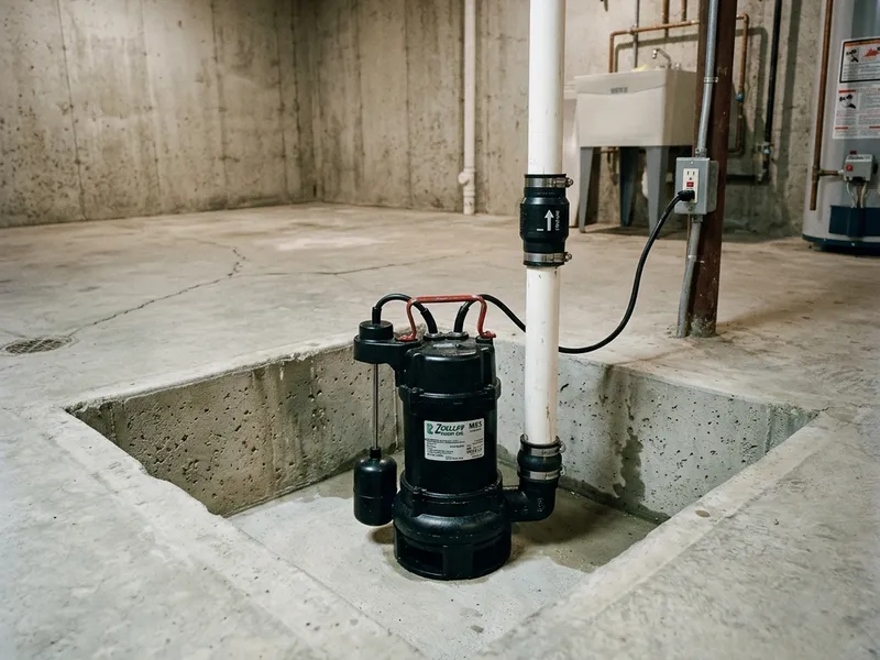 Sump Pump Installation Plumber in Lewiston, MI